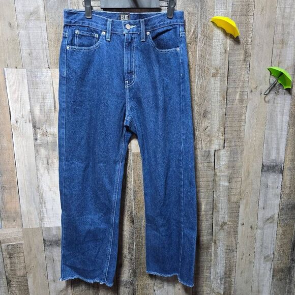 BDG Urban Outfitters Women's Cowboy High Rise Jeans Dark Wash Size 29 - Picture 1 of 4